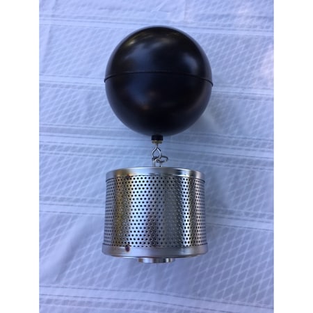 Rainwater Equipment 2 in. Stainless Steel High Flow Floating Filter w/ 6' Hose FIF-2-INCH-MBSA2-NSF-51